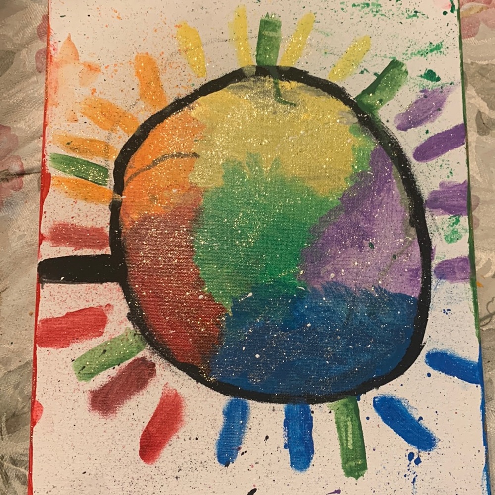 Homemade canvas art❤️